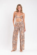 Carica l'immagine nel visualizzatore di Gallery, Gallery: Rio De Sol Pantalon De Plage Leopard Wide Pants