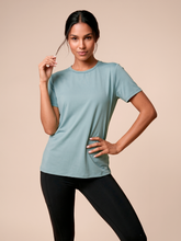 Carica l'immagine nel visualizzatore di Gallery, Gallery: Uv Line Haut De Plage T-Shirt Uvpro Fem Green Water Upf50+
