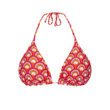 Carica l'immagine nel visualizzatore di Gallery, Product Front: Rio De Sol Haut Top Floral-Scales Tri-Inv