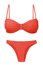 Carica l'immagine nel visualizzatore di Gallery, Product Front: Rio De Sol Ensemble Set Malibu-Chili Bandeau-Duo Essential