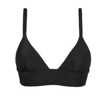 Carica l'immagine nel visualizzatore di Gallery, Product Front: Rio De Sol Haut Top Cloque Preto Tri Cos
