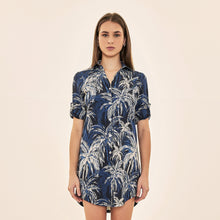 Carica l'immagine nel visualizzatore di Gallery, Image 05: Uv Line Chemise Shirtdress Coqueiros Marinho Upf50+