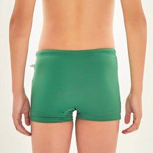 Carica l'immagine nel visualizzatore di Gallery, Model Back: Uv Line Maillot De Bain Garçon Trunks Kids F Inf Brazil Green Upf50+