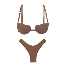 Carica l'immagine nel visualizzatore di Gallery, Product Front: Rio De Sol Ensemble Set Sand-Cappuccino Juliette-Aya Nara