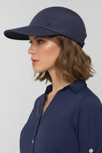 Carica l'immagine nel visualizzatore di Gallery, Image 02: Uv Line Casquette Visor Capri Colors Nac Fem Navy Blue Upf50+