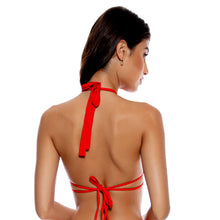 Carica l'immagine nel visualizzatore di Gallery, Image 05: Luli Fama Haut Top Cross High Lava Red