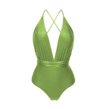 Carica l'immagine nel visualizzatore di Gallery, Product Front: Rio De Sol Une Pièce Shimmer-Botanica New Vegas