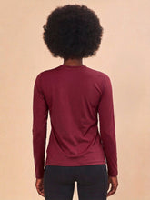 Carica l'immagine nel visualizzatore di Gallery, Model Back: Uv Line T-Shirt Longsleeve Uvpro Vermelho Quimado Upf50+