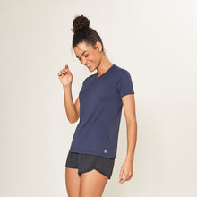 Carica l'immagine nel visualizzatore di Gallery, Image 02: Uv Line Fitness Haut Sport Fit Fem Marinho Upf50+