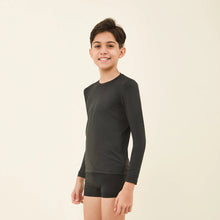 Carica l'immagine nel visualizzatore di Gallery, Image 02: Uv Line T-Shirt Longsleeve Uvpro Kids Black Upf50+