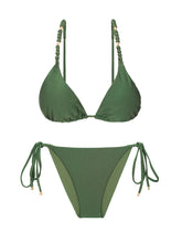 Carica l'immagine nel visualizzatore di Gallery, Product Front: Rio De Sol Ensemble Set Shimmer-Croco Lia-Noa Lacinho