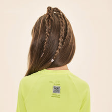 Carica l'immagine nel visualizzatore di Gallery, Image 04: Uv Line T-Shirt Acqua Qr Code Amarelo Fluor Upf50+