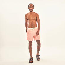 Carica l'immagine nel visualizzatore di Gallery, Model Front: Uv Line Bermuda / Short Pour Homme Shorts Boxer Rose Upf50+