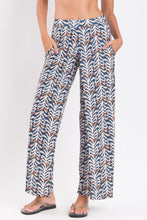 Carica l'immagine nel visualizzatore di Gallery, Gallery: Rio De Sol Pantalon De Plage Ikat Wide Pants