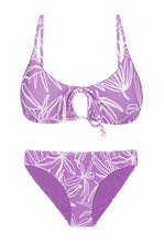 Carica l'immagine nel visualizzatore di Gallery, Product Front: Rio De Sol Ensemble Set Trail-Purple Tank-Tie Essential-Comfy