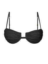 Carica l'immagine nel visualizzatore di Gallery, Product Front: Rio De Sol Haut Top Malibu-Black Zaya