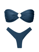 Carica l'immagine nel visualizzatore di Gallery, Product Front: Rio De Sol Ensemble Set Shimmer-Shark Mavi Nara
