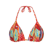Carica l'immagine nel visualizzatore di Gallery, Product Back: Rio De Sol Haut Top Floral-Scales Tri-Inv