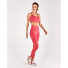 Carica l'immagine nel visualizzatore di Gallery, Image 04: Alto Giro Fitness Bas Legging Supplex Ziper Barra Coral