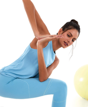 Carica l'immagine nel visualizzatore di Gallery, Image 03: Alto Giro Fitness Haut Regata Skin Fit Regulagem Na Barra Azul Heron