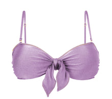 Carica l'immagine nel visualizzatore di Gallery, Product Front: Rio De Sol Haut Top Shimmer-Harmonia Bandeau-Knot