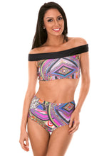Carica l'immagine nel visualizzatore di Gallery, Image 04: Rio De Sol Haut Soutien Samarcanda Offshoulder