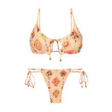 Carica l'immagine nel visualizzatore di Gallery, Product Front: Rio De Sol Ensemble Set Mosaico Tank-Tie Pipa