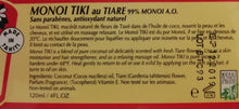 Carica l'immagine nel visualizzatore di Gallery, Product Back: Tiki Monoi Oils Monoi Tiki Tiare Pot 120Ml