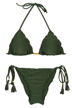 Carica l'immagine nel visualizzatore di Gallery, Product Front: Rio De Sol Ensemble Set Shimmer-Croco Frufru