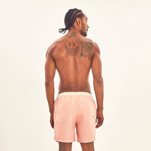 Carica l'immagine nel visualizzatore di Gallery, Model Back: Uv Line Bermuda / Short Pour Homme Shorts Boxer Rose Upf50+