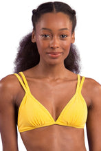 Carica l'immagine nel visualizzatore di Gallery, Gallery: Rio De Sol Haut Top Malibu-Yellow Tri-Duo