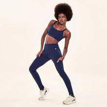 Carica l'immagine nel visualizzatore di Gallery, Image 06: Uv Line Fitness Bas Legging Fit Aspen Navy Blue Upf50+
