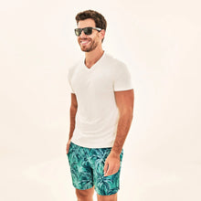 Carica l'immagine nel visualizzatore di Gallery, Image 05: Uv Line Short De Bain Short Acqua Coqueiros Turquesa Upf50+