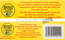 Carica l'immagine nel visualizzatore di Gallery, Product Back: Tiki Bar Soaps Tiki Savon Tiare 130 Gr