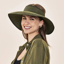 Carica l'immagine nel visualizzatore di Gallery, Image 02: Uv Line Visière Visor Siena Imp Fem Militar Green Upf50+