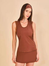 Carica l'immagine nel visualizzatore di Gallery, Gallery: Uv Line Fitness Haut Regata Sport Color Fem Marrom Upf50+