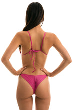Carica l'immagine nel visualizzatore di Gallery, Model Back: Rio De Sol Bas Bottom Cloque Lichia Cheeky