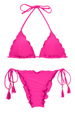 Carica l'immagine nel visualizzatore di Gallery, Product Front: Rio De Sol Ensemble Set Amaranto Frufru