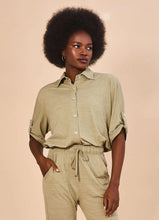 Carica l'immagine nel visualizzatore di Gallery, Gallery: Uv Line Chemise Shirt Copa Sand Upf50+