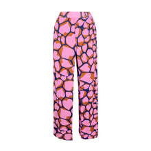 Carica l'immagine nel visualizzatore di Gallery, Product Front: Rio De Sol Pantalon De Plage Amore-Pink Wide Pants