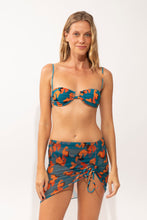 Carica l'immagine nel visualizzatore di Gallery, Model Front: Rio De Sol Jupe De Page Luma Mini Skirt Ruched