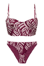 Carica l'immagine nel visualizzatore di Gallery, Product Front: Rio De Sol Ensemble Set Palms-Vine Balconet-Anna Comfy