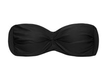 Carica l'immagine nel visualizzatore di Gallery, Product Front: Rio De Sol Haut Top Preto Bandeau-Pli
