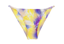 Carica l'immagine nel visualizzatore di Gallery, Product Front: Rio De Sol Bas Bottom Tiedye-Purple Cheeky-Fixa