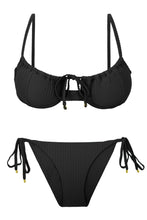 Carica l'immagine nel visualizzatore di Gallery, Product Front: Rio De Sol Bas Bottom Dots-Black Ibiza-Comfy