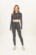 Carica l'immagine nel visualizzatore di Gallery, Image 04: Uv Line Fitness Bas Legging Fit Aspen Black Upf50+