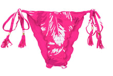 Carica l'immagine nel visualizzatore di Gallery, Product Front: Rio De Sol Bas Bottom Pink-Palms Frufru