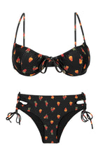 Carica l'immagine nel visualizzatore di Gallery, Product Front: Rio De Sol Ensemble Set Cashew Balconet-Tie Madrid