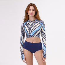 Carica l'immagine nel visualizzatore di Gallery, Model Front: Uv Line Ensemble Bikini Ondas Upf50+