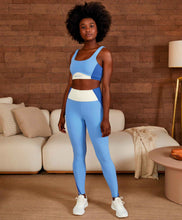 Carica l'immagine nel visualizzatore di Gallery, Image 02: Alto Giro Fitness Haut Top Blackout Cos Anatomico Azul Soft